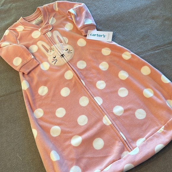 NWT!🐰CARTER’S 3-6 MONTHS BABY GIRL SLEEP SACK - Picture 2 of 6